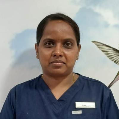 Asharani is a Staff Nurse at Aastrika Midwifery Centre with 12 years of experience. She has worked at Milan Hospital and has a strong background in patient care.